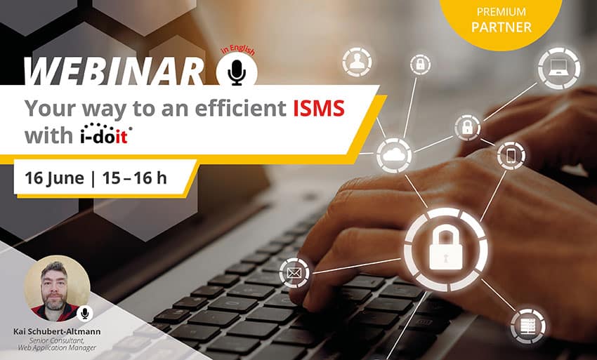 Webinar: Your way to an efficient ISMS with i-doit