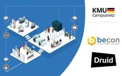 Partnership Druid and becon for KMU Campus Network