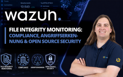 Video: File Integrity Monitoring: Compliance, Angriffserkennung & Open Source SecurityVideo: Log-Analyse: So erkennt Wazuh SSH-Bruteforce & Cyberangriffe