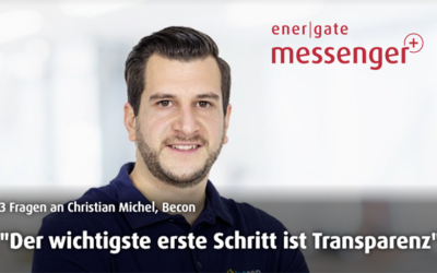 Interview: Der wichtigste erste Schritt ist Transparenz